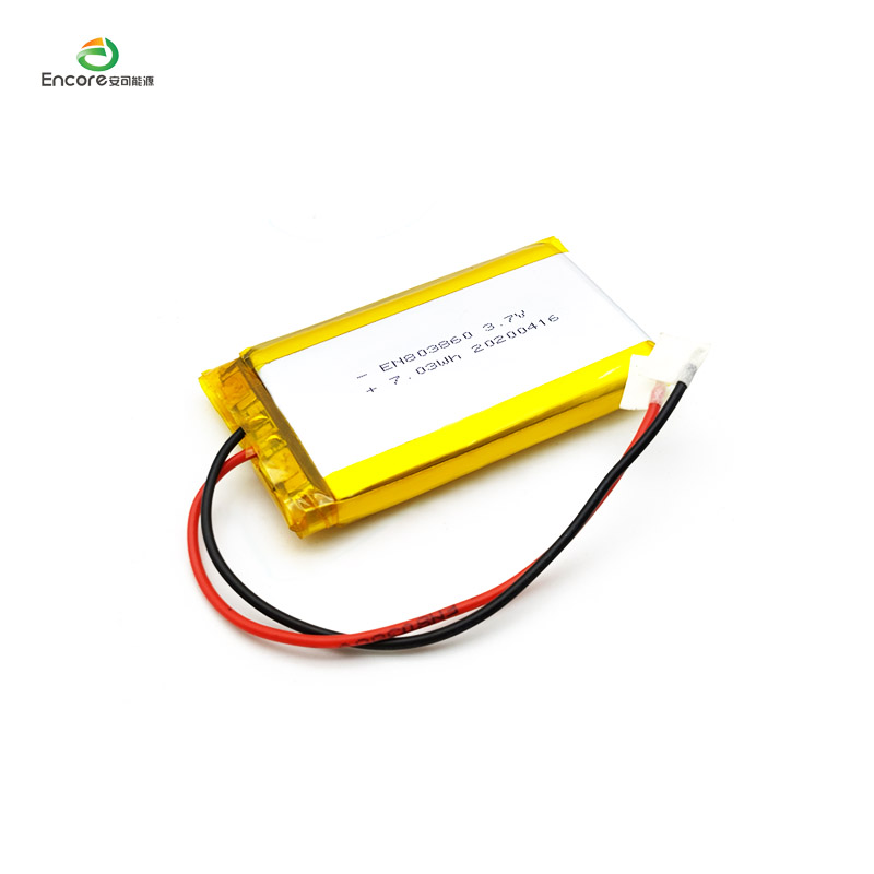 3,7 V 2000 mAh Li-Polymer-Akku